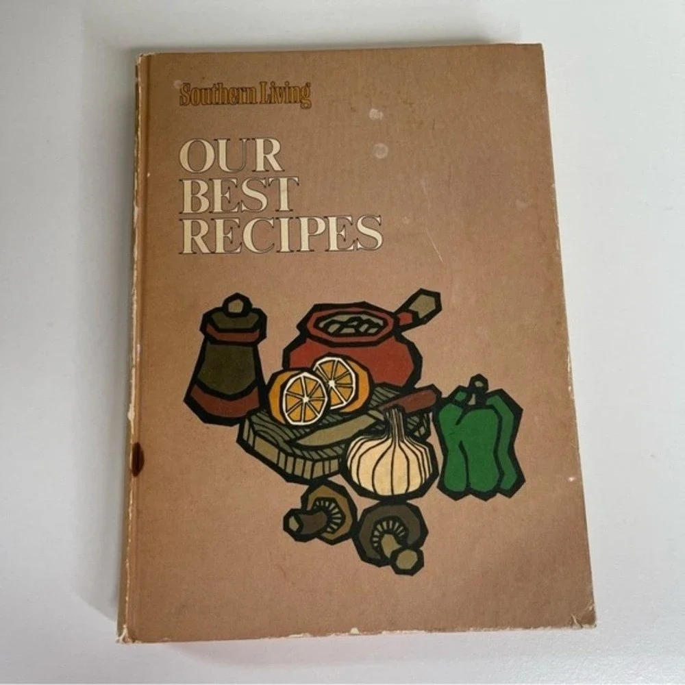 Southern Living Our Best Recipes Cookbook Lena E Sturges Hard Cover Vintage 70s